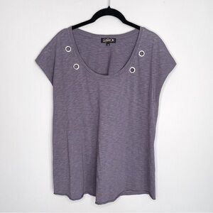 La ROK Top with Metal Detail